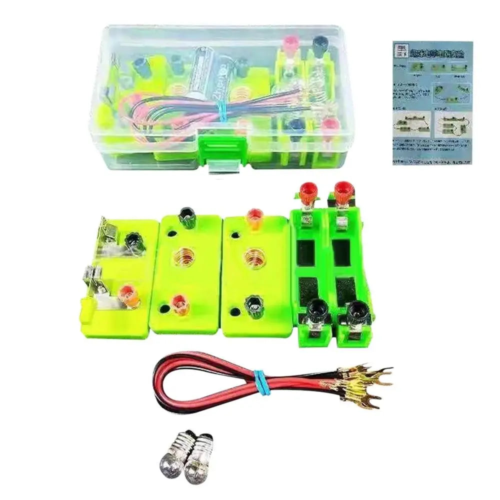 School Electric Circuit Montessori Learning Experiment Set DIY Science Toys