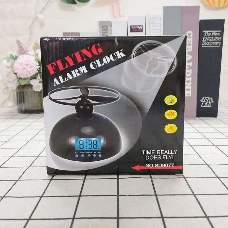 Digital Helicopter Flying Alarm Clock for Students, Bedrooms New Wakes Up Clock with Backlit Game Mode for Heavy Sleepers Kids