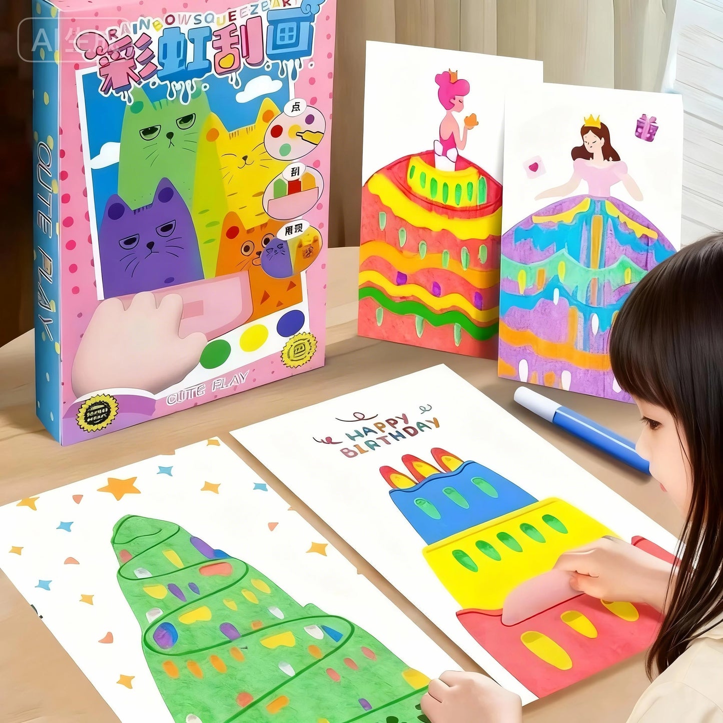 Magic Scratch Off Art for Kids: Rainbow Drawing Pads & DIY Craft Toys | Fun Family Activity to Develop Creativity