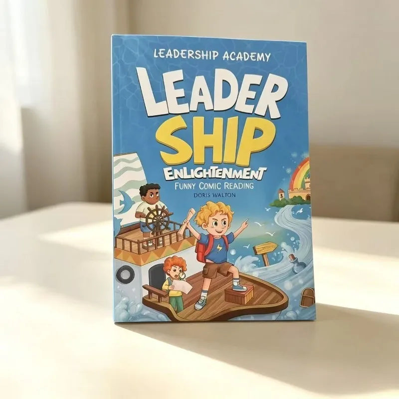 Kids Leadership Enlightenment Comic Book | Leadership Academy Funny Educational Story Book for Children Self Development