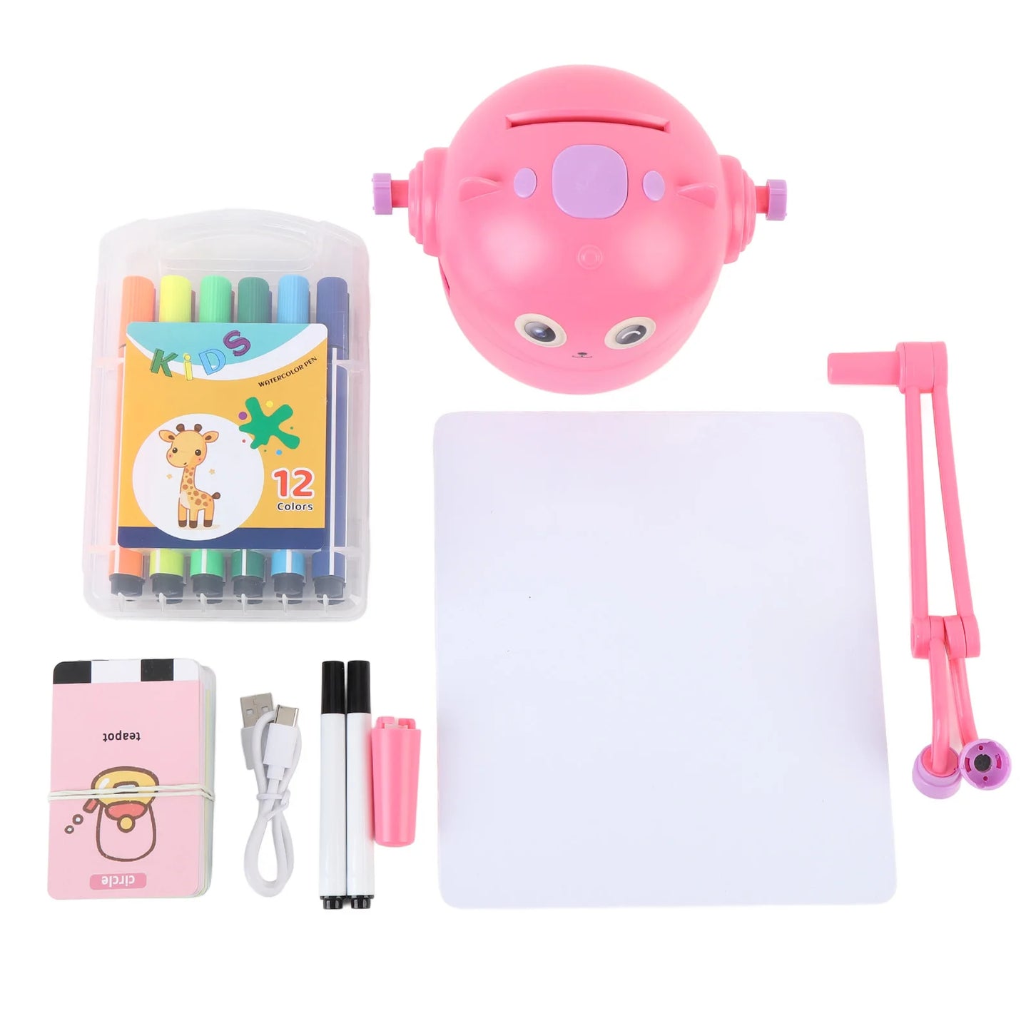 Drawing Robot for Kids Interactive Educational Self Drawing Robot Art Artist Painting Learning Toy