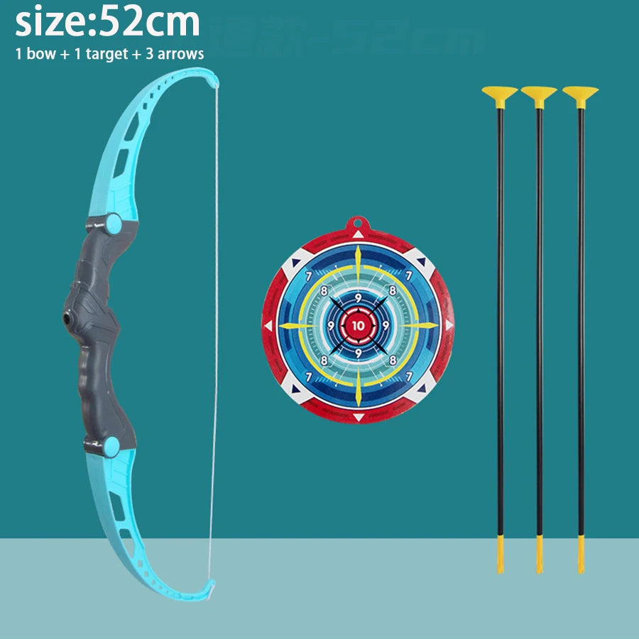 Kids Bow and Arrow Set Outdoor Archery Toys Set for Kids Ages 4-8 8-12 with Suction Cup Arrows For Kids Adult Stress Relief