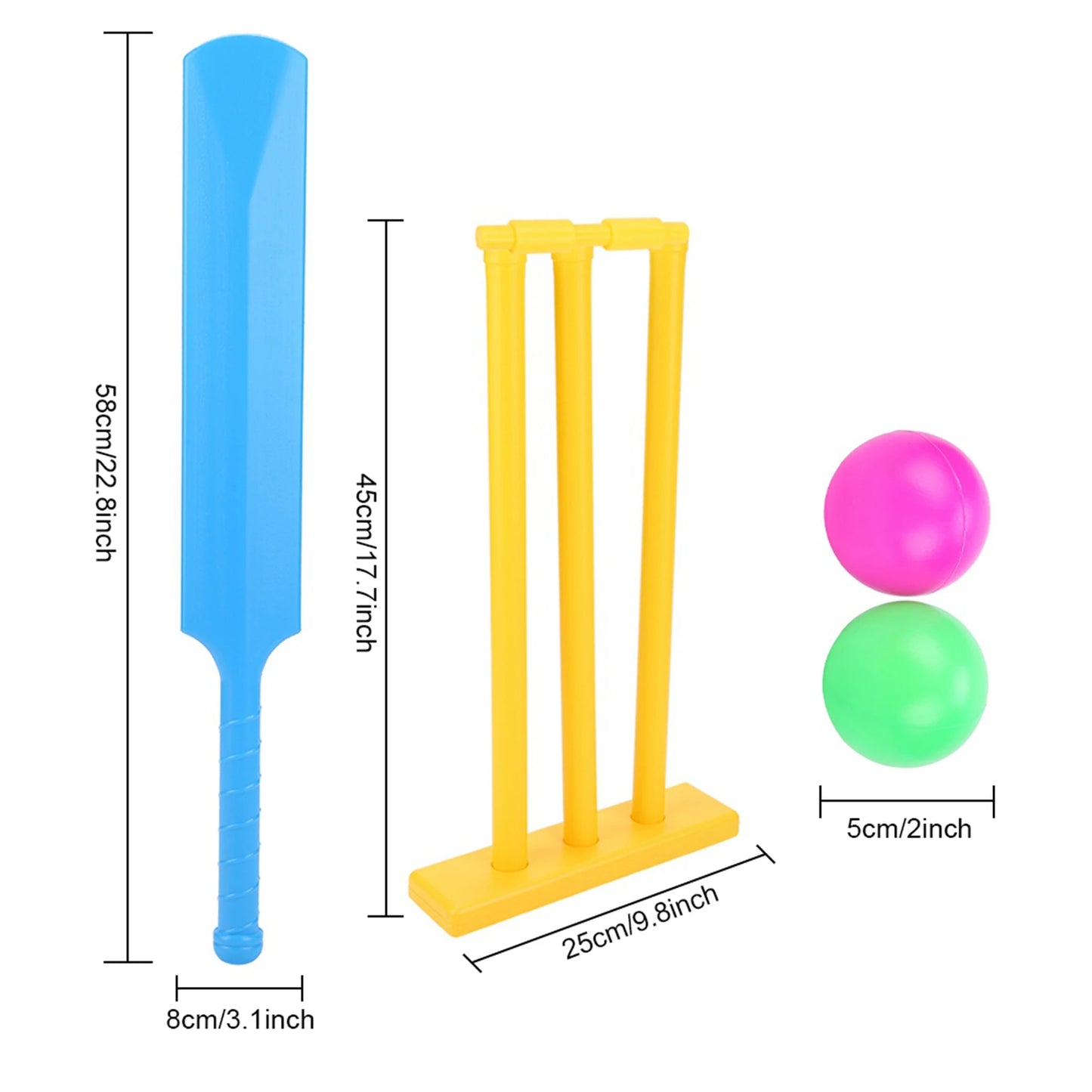 Children Cricket Set Children Cricket Set Gift Sports Interactive Board Game Cricket Play Toys Cricket Board Game Cricket Sports
