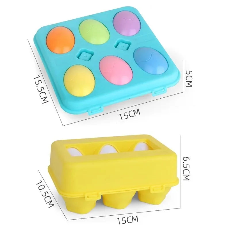 Baby Montessori Learning Educational Toy Smart Egg Toy Games Shape Matching Puzzles Cognition Sorters Toys For Kids Children