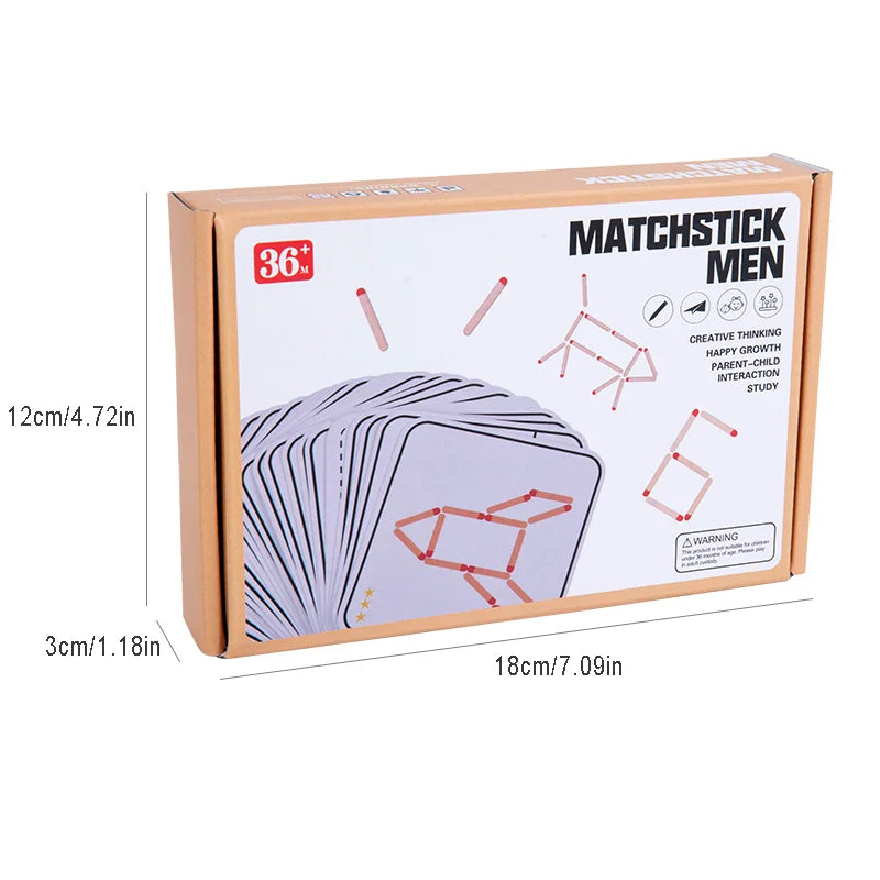 Children's Creative Thinking Match Puzzle, Logical Thinking Training Game, Concentration Training, Early Learning Puzzle