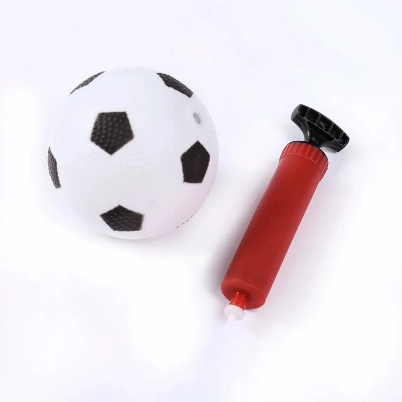 1Set Little Kids Indoor/Outdoor Durable Football Play Kit Premium Portable Soccer Goal Set Endless Hours of Fun and Playing Time