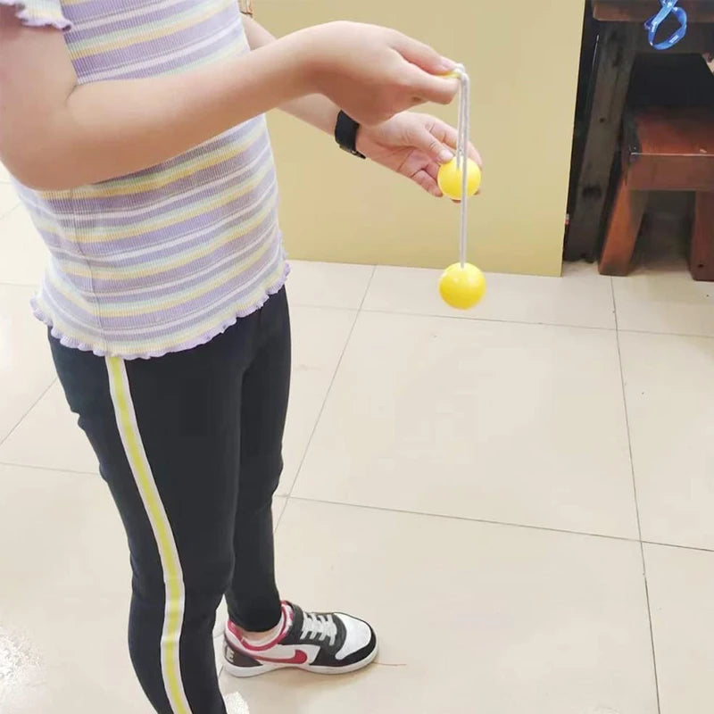 Novelty Clackers Balls on a String Vintage Fidget Sensory Toys for Kids & Adults with Autism ADHD Anxiety Relief Gifts
