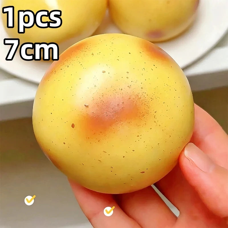 Creative Potatoes Squishy Stress Ball Toys Soft Building Block Filling Squeeze Fidget Toy Adults ASMR Sensory Anti Stress Toys