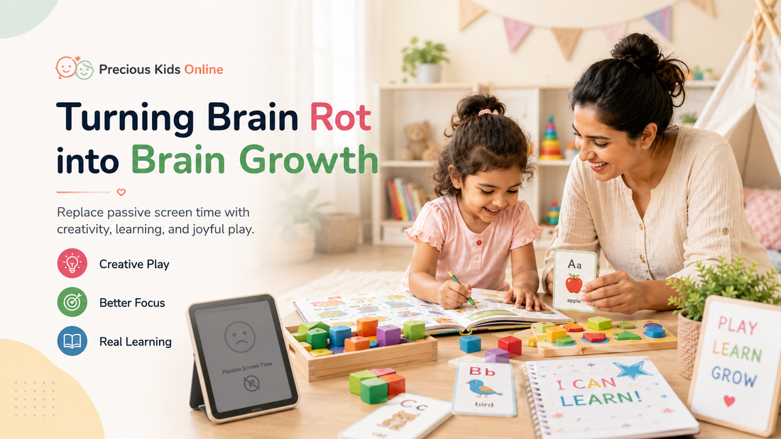 Turning Brain Rot into Brain Growth