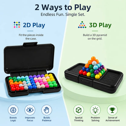 Children's Smart Battle Board Game Kids Logical Thinking Training Puzzle Toy Parent Child Interactive Brain Development