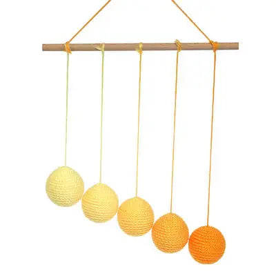 Montessori Baby Sensory Toys Early Childhood Education Visual Sense Fine Motor Skill Practice Mobiles Rattles Grasping Items