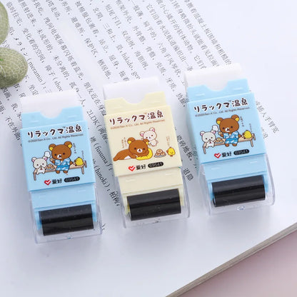 Creative Three-in-one Eraser Pencil Sharpener, Cute Children's Cartoon Student Prizes, Stationery Items, School Supplies