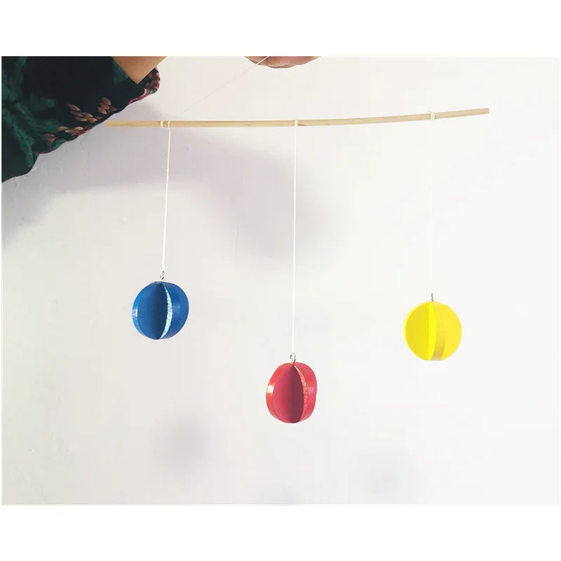 Montessori Baby Sensory Toys Early Childhood Education Visual Sense Fine Motor Skill Practice Mobiles Rattles Grasping Items
