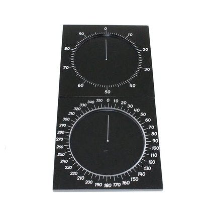 Montessori Math Educational Material For Children Centesimal Circle & Protractor