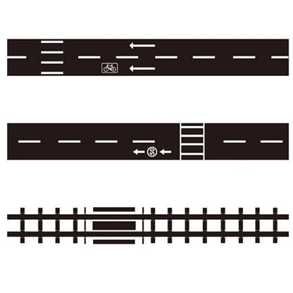 Hot Kids Toy Car Railway Road Creative Traffic Road Adhesive Masking Tape Removable Play Room DIY Track Floor Sticker