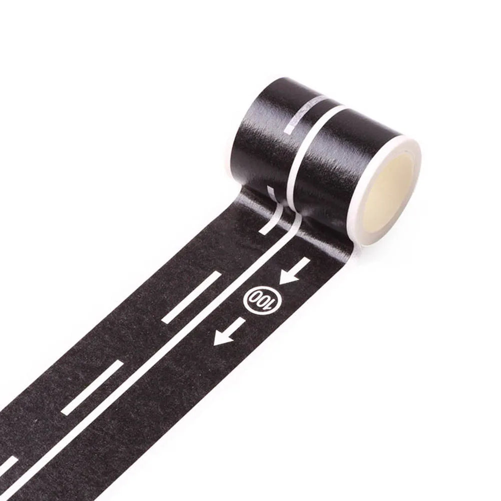 Hot Kids Toy Car Railway Road Creative Traffic Road Adhesive Masking Tape Removable Play Room DIY Track Floor Sticker