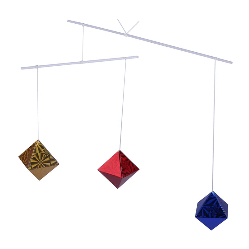 Montessori Mobile DIY Visual Practice Charm Birth Baby Gradient Color Paste Ball Hanging Gobbi Dancer Munari
