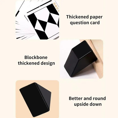 Montessori Geometric Shape Puzzles Building Blocks Wooden 3D Jigsaw Puzzle Kids Educational Logical Thinking Training Game Gifts