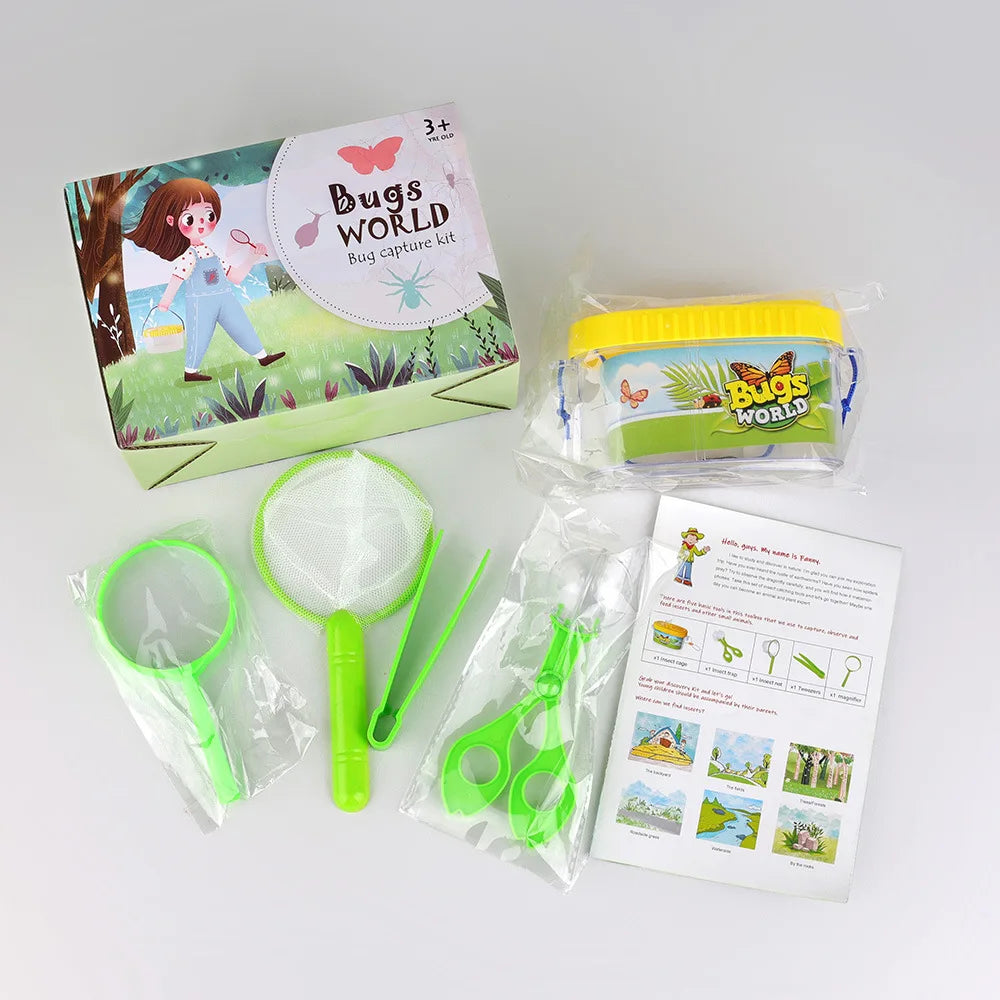 Explorer Kit, 5 PCS Bug Catcher Kit, Educational Nature Exploration Toys Gift For Boys & Girls Christmas, Thanksgiving Gifts