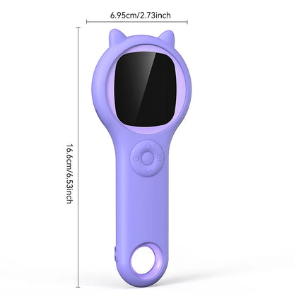 Kids Digital Microscope 500X Portable USB Charging with Photo Video Function Silicone Case Educational Science Toy for Children