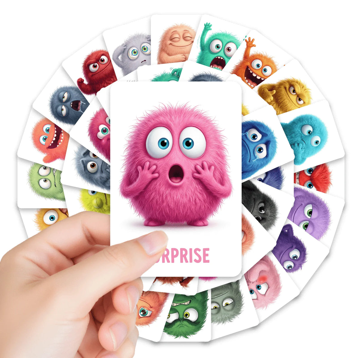 36Pcs Emotional Cognition Cards, Expression Training Tool, Self-Awareness Cards for Counseling & Mental Growth