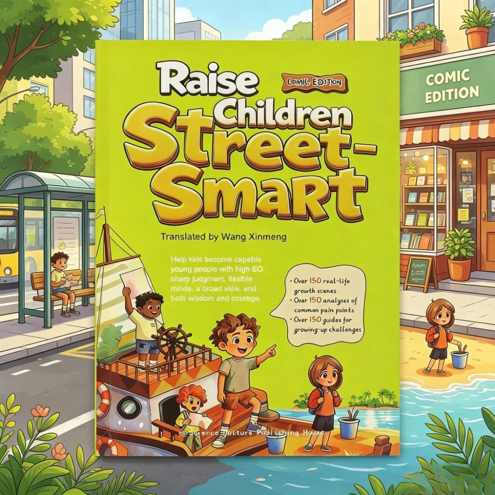Raise Children Street Smart 'Children's Life Thinking Enlightenment Picture Book, cartoon Illustrations Are Easy to Understand