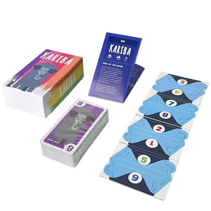 KARIBA Board Game: for Kids & Adults, Fun for Family Game Night Ages 6+, 2-4 Players, 15 Minute Playtime