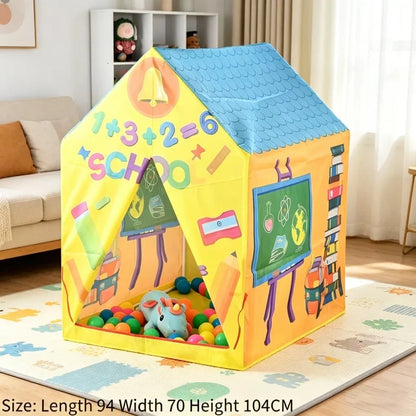 Children Play Tent Cute Small House Design Crawling Toy Multifunctional Playhouse For Boy Girl Parent Child Daily Interaction