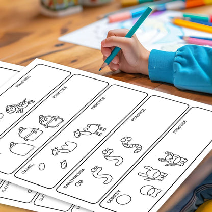 Kids' How to Draw Anything Activity Book 222 Cute Step-By-Step Drawing Projects Ideal for Young Creators & Art Beginners
