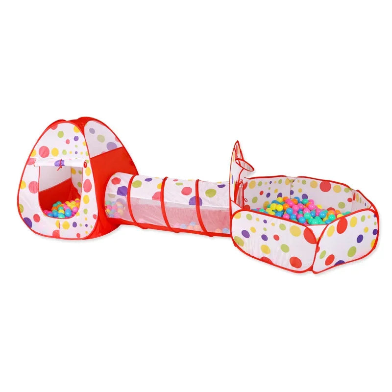 Kids Play House Indoor Outdoor Ocean Ball Pool Pit Game Tent Playhut Easy Folding Girls Garden Children Toys Tent Dropshipping