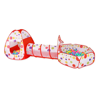 Kids Play House Indoor Outdoor Ocean Ball Pool Pit Game Tent Playhut Easy Folding Girls Garden Children Toys Tent Dropshipping