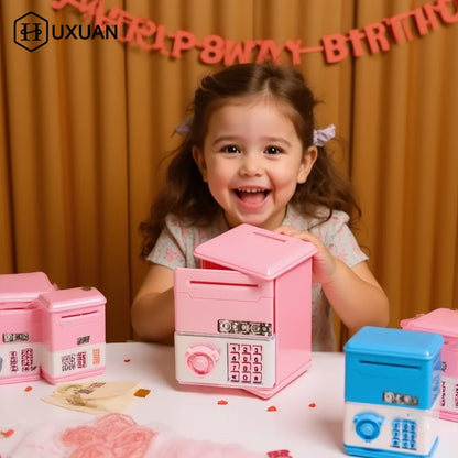 Creative Mini Savings Bank For Children Girls Storage Piggy Bank Box Toy Birthday Gift