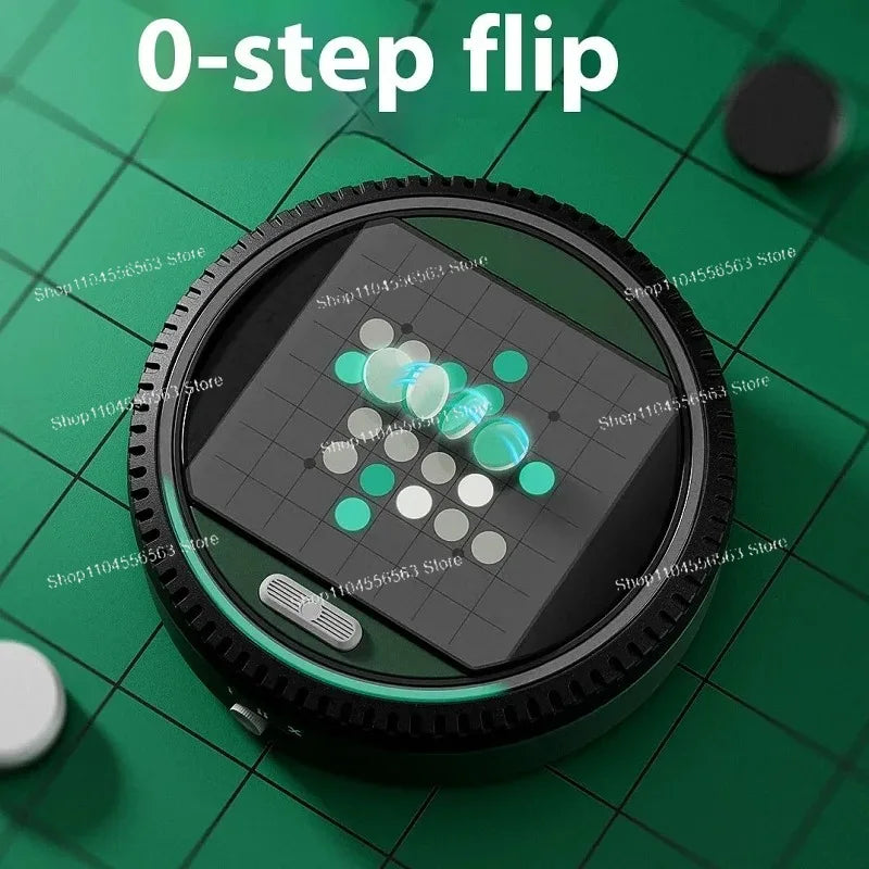 Smart AI-Powered Reversi (Othello) Chessboard - Interactive Teaching Mode, STEM Strategic Slide Toy for Kids Ages 8+