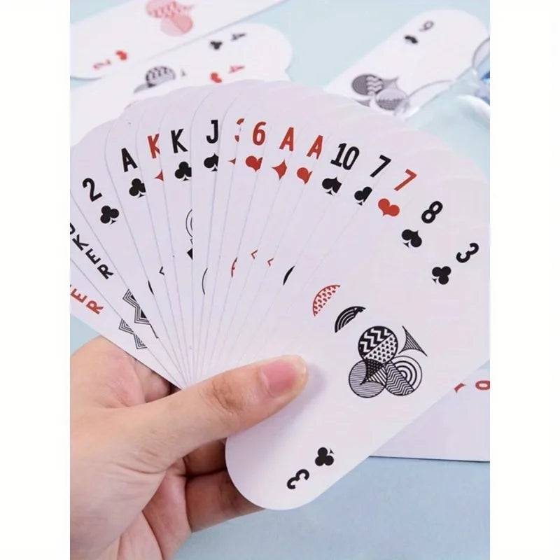 A Creative Long Card Game-Easy To Grip Design Paper Material Multiple Colors Suitable for Family Gatherings and Party Games