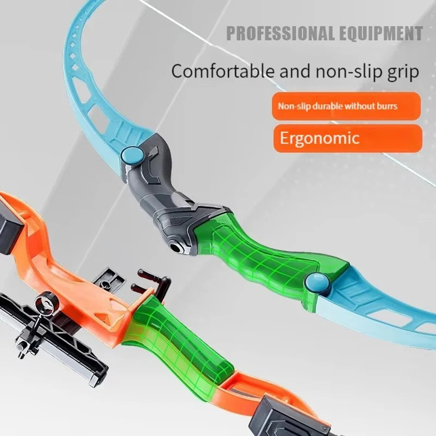 Kids Bow and Arrow Set Outdoor  Archery Toys Set for Kids Ages 4-8 8-12 with Suction Cup Arrows For Kids Adult Stress Relief