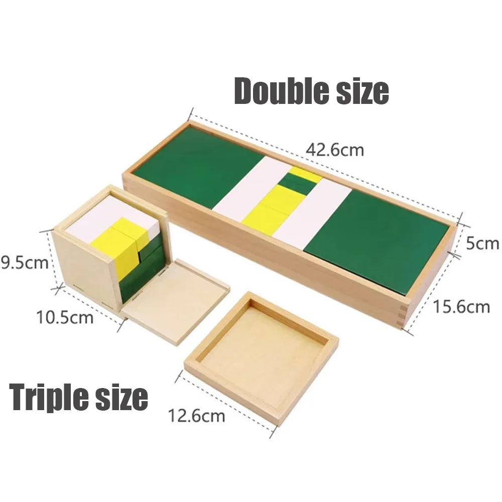 Montessori Math Teaching Binomial Trinomial Kids Wooden Toys Sensory Play Math Learning Toys For Kids 3+ Years Old Educational