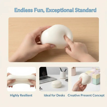 Soft Yogurt Cake Bread Squeeze Toy for Stress Relief Slow Rising Sensory Play