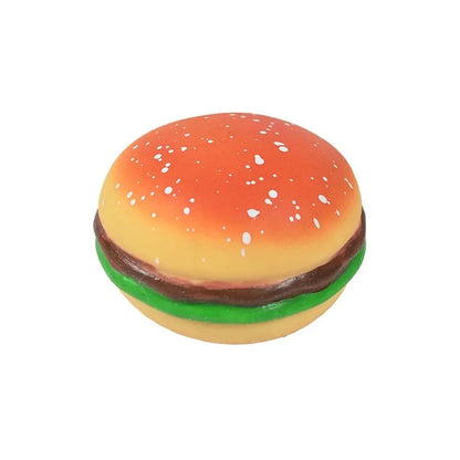 Squishy Hamburger Stress Ball Autism Sensory Toy Stress & Anxiety Relief  Toys Pinch Decompression Toy for Adult