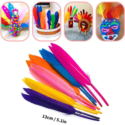 1219pc Kids DIY Art Craft Sets Children Craft Supplies Kits Creative Craft Set for School Projects DIY Activities Party Supplies