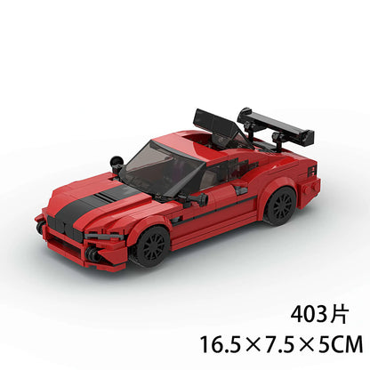Creative Racing Series Building Blocks Toy Luxury Sports Car Model Building Set for Kids Educational Block Toy Birthday Gifts