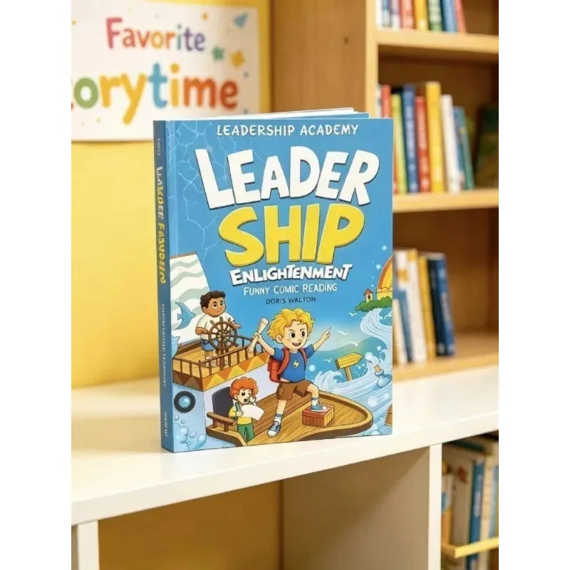 Kids Leadership Enlightenment Comic Book | Leadership Academy Funny Educational Story Book for Children Self Development