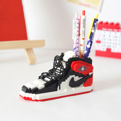 Creative Sneaker Series Building Block Toy Sport Shoe Building Model for Kids Pen container Block Toys Birthday Gifts Toys Gifts