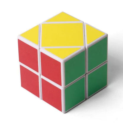 Domino Skewb Speed Cubes 2x2x2 Sensory Quiet Fidget Toys for Autism ADHD Anxiety Kids Teens Boys Girls Educational Gifts