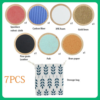 Children Montessori Sensory Toys Tactile Board Matching Game Tactile Classification Color Cognition Memory Training Kids Toys