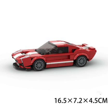 Creative Racing Series Building Blocks Toy Luxury Sports Car Model Building Set for Kids Educational Block Toy Birthday Gifts