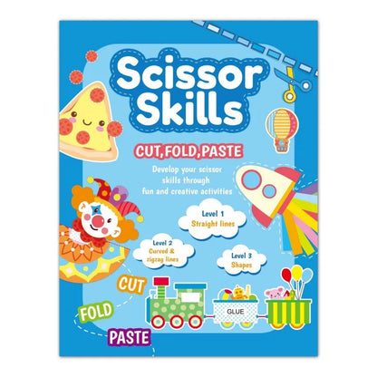 Children's Paper-Cut Book Creative Fun DIY Handmade Daily Activities Paste Toys Kindergarten Puzzle
