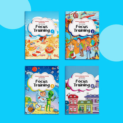 Concentration Training Books for Kids | Concentration Skills for 3-10 Year Olds at Play