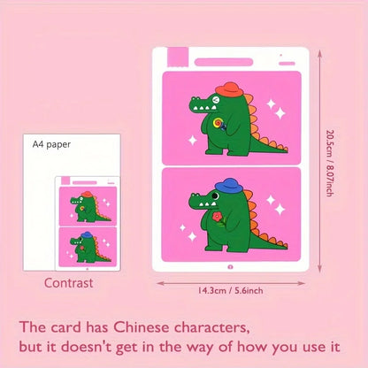 Children's Focus and Observation Training, Spot the Difference, from Hyperactivity to Concentration, Educational Game Cards