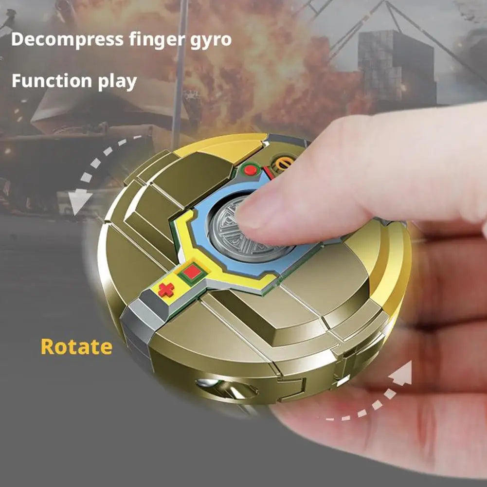 Creative Robot Transformation Fidget Spinner Hand Spinner Toys Antistress Stress Relief Adult Sensory Toys for Kids Gift