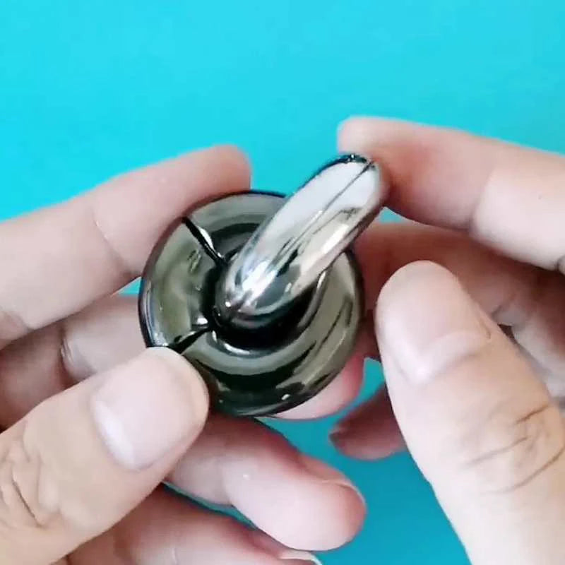 Mind Challenge Magic Baffling IQ Metal Brainteaser Puzzles For Kids Adults Unlock Interlocking Games Logic Test Educational Toys